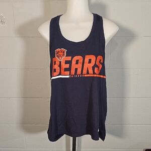 Chicago Bears Navy Tank Top